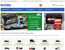 Tablet Screenshot of basba.de
